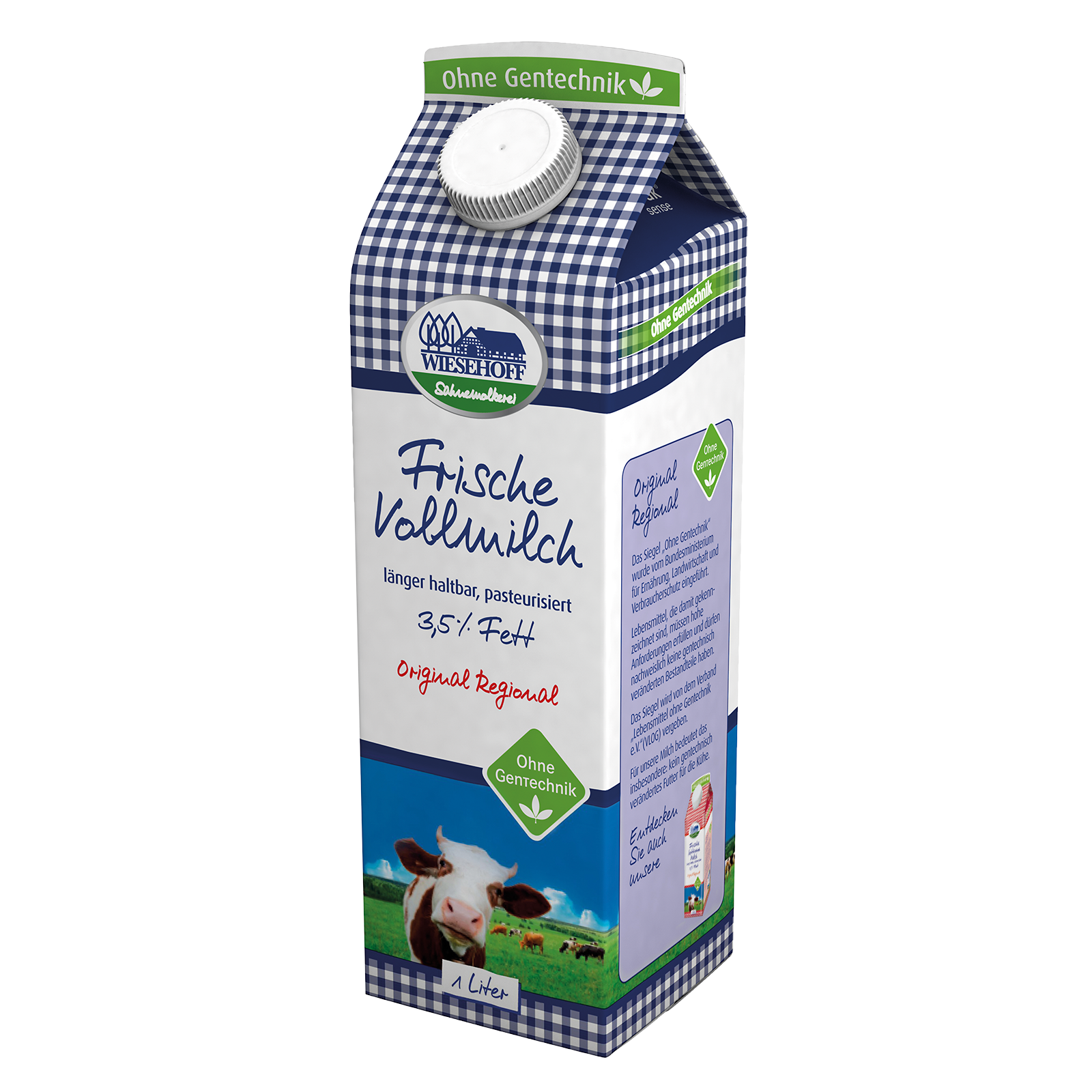 Vollmilch 3,5% ESL 1l Wiesehoff