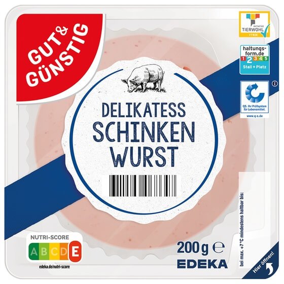 G&G Schinkenwurst 200g