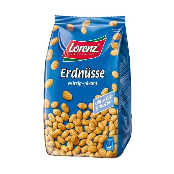 Lorenz Bahlsen Erdnüsse würzig/pikant Nachfüllbeutel 1kg