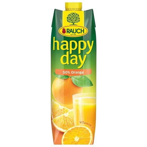 Happy Day Orange 50% 1l EW Rauch