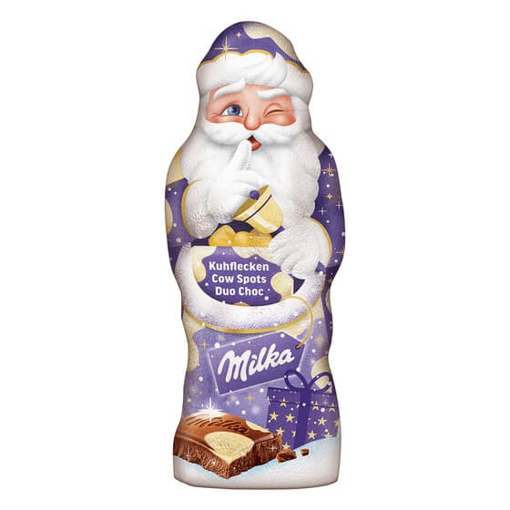 Weihnachtsmann Kuhflecken 100g Milka