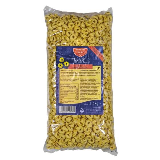 Tortellini mit Fleischfüllung 2x2,5kg Mamma Lucia