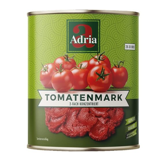 Tomatenmark 2-fach konzentriert 800g Adria