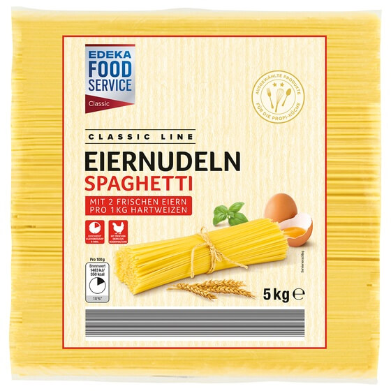 Spaghetti mit Ei 5 Kg EFS
