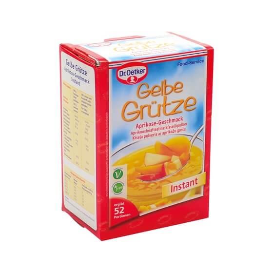 Aprikosen Grütze Instant ODZ 1kg Dr.Oetker | Stroetmann24 | B2B ...