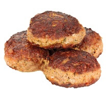 Schweinefrikadelle frittiert 4x120g