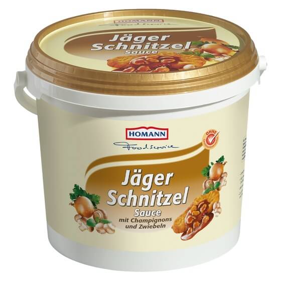 Jägerschnitzel-Sauce mit Champignons und Zwiebeln 5kg Homann