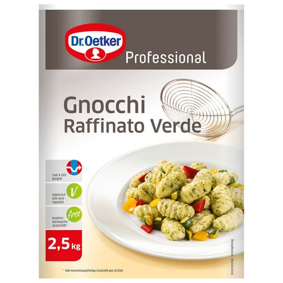 Gnocchi Raffinato Verde TK 2,5Kg La Pastica