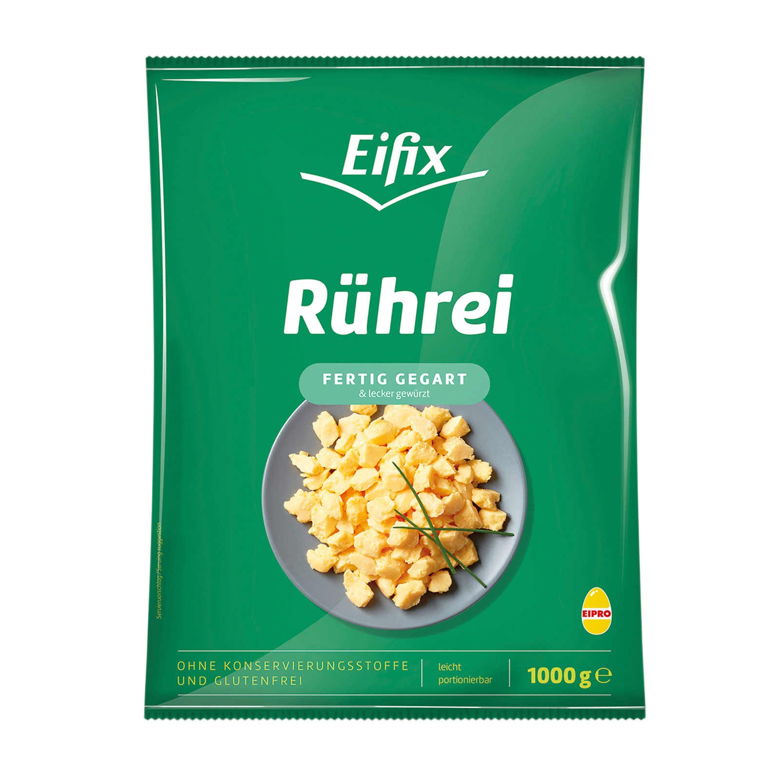 Rührei gegart IQF TK 1Kg Eipro