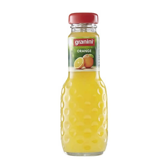 Orangensaft 24x0,2l Glas Pfand Granini