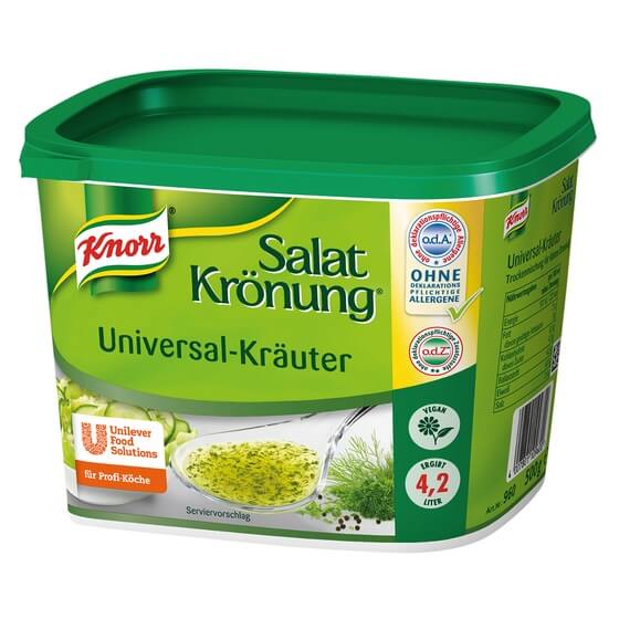 Salatkrönung Universal-Kräuter vegetarisch 500g Knorr