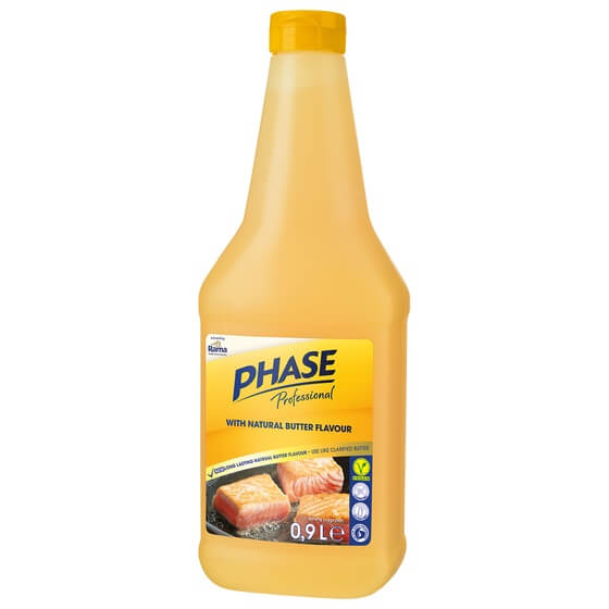 Pflanzenöl Butter Flavour gehärtet 0,9l Phase