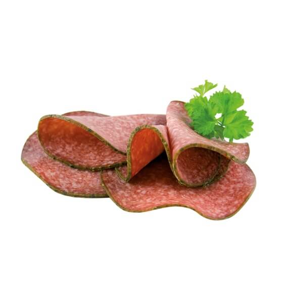 Kräuter-Salami(Schwein)geschn. ca.48 Schb. 500g Henkelmann