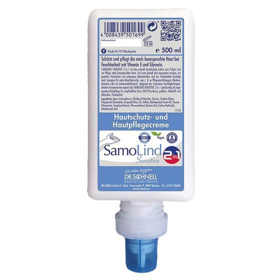 Samolind Sensitiv 2in1 Hautschutzcreme V10 500ml Dr.Schnell