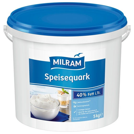 Speisequark 40% 5kg Milram