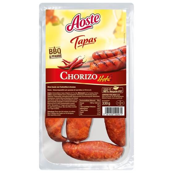Chorizo Griller(Schwein)hot 330g