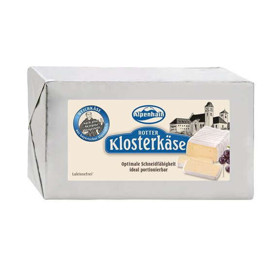 Rotter Klosterkäse 60% F.i.Tr. lactosefrei 850g Alpenhain