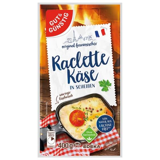 Raclette Scheiben G&G 48% 400g