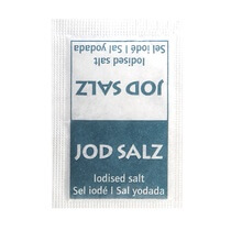 Jodsalz Portionsbeutel 1g 1000Stück Hela