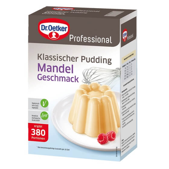 Puddingpulver Mandel zum Kochen 2,5kg Dr.Oetker