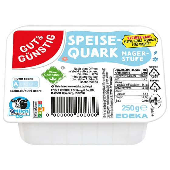 G&G KK Speisequark Mager 250g