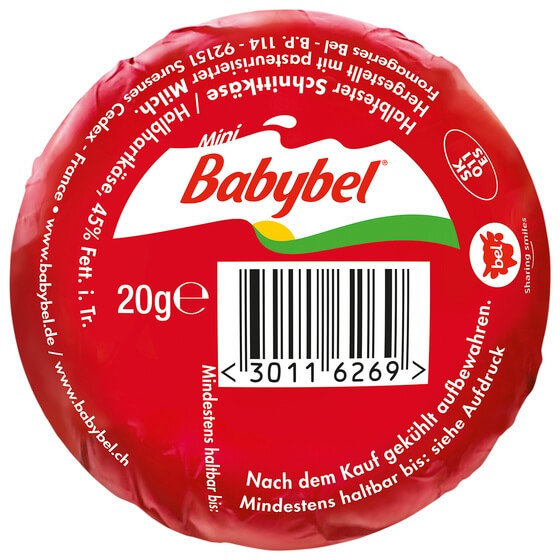 Mini Babybel 45% 30x20g Bel