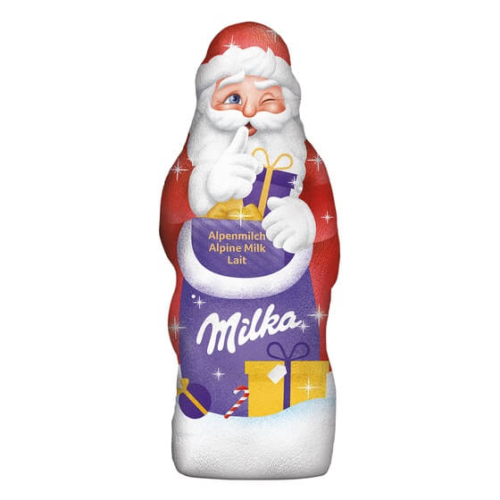 Weihnachtsmann Alpenmilch 175g Milka