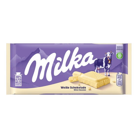 Milka Weisse Schokolade 22x100g
