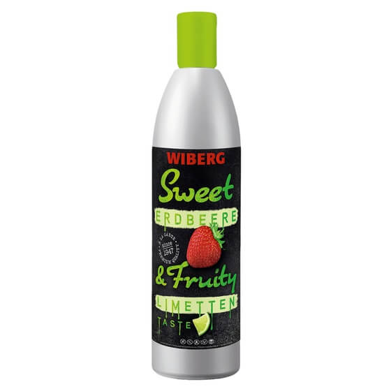 Sauce Sweet Erdbeer Limette 500ml Wiberg