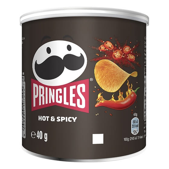 Pringles Chips Hot & Spicy 40g