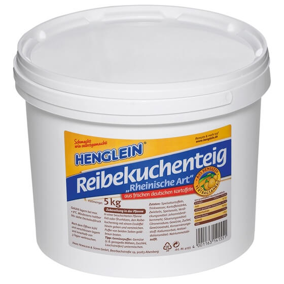 Reibekuchenteig Rheinische-Art 5kg Henglein