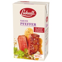 Pfeffer Sauce 1l Lukull