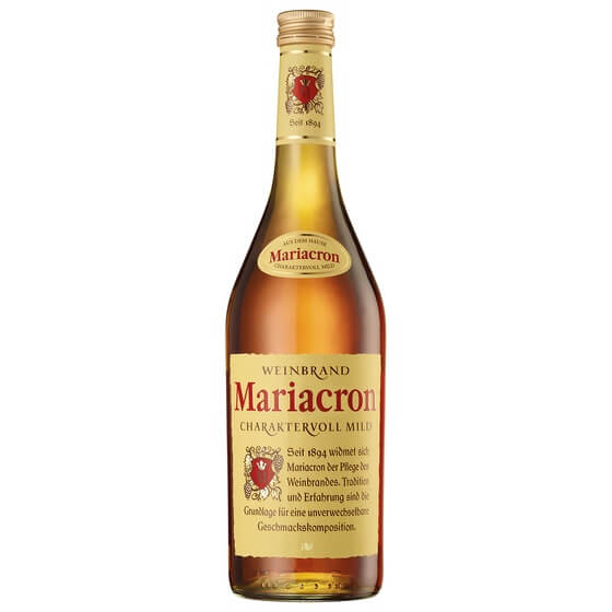 Weinbrand 36,0%vol 700ml Mariacron