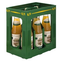 Apfelsaft trüb v. Streuobstwies 6x0,7l Glas Pfand Van Nahmen