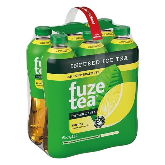 Fuze Tea Lemon Zitrone EW 6x1,25l