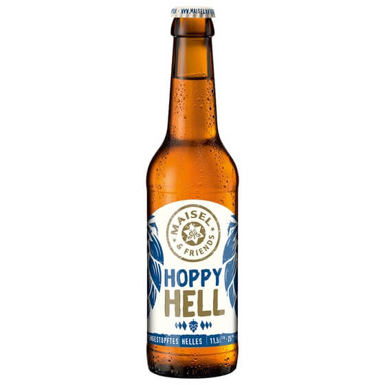 Bier Hoppy Hell MW 4x6x0,33l Maisel & Friends