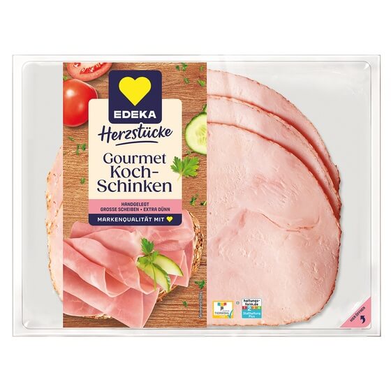 Herzstücke Gourmet Kochschinken 150g Edeka