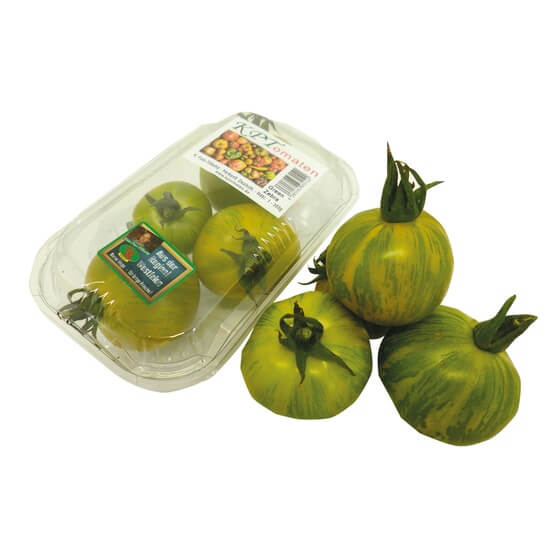 Tomaten Grünes Zebra DE KL1  ca 350g/Schale