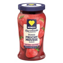 Fruchtmousse Fruchtaufstrich Erdbeer 300g Edeka