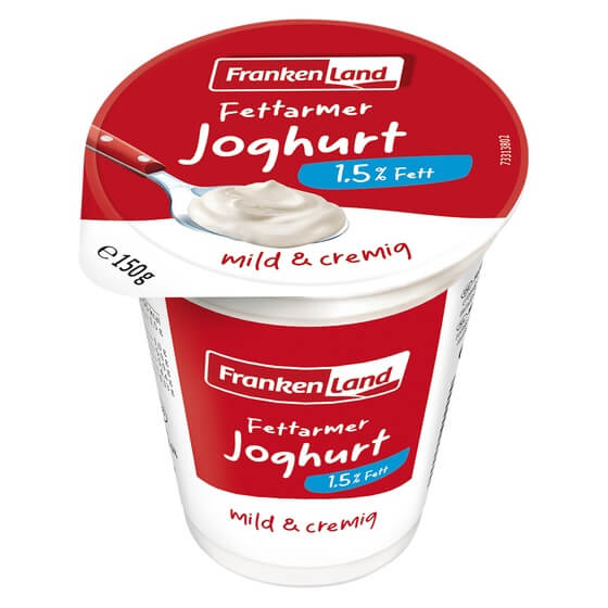 Joghurt Natur 1,5% Fett 150g Frankenland