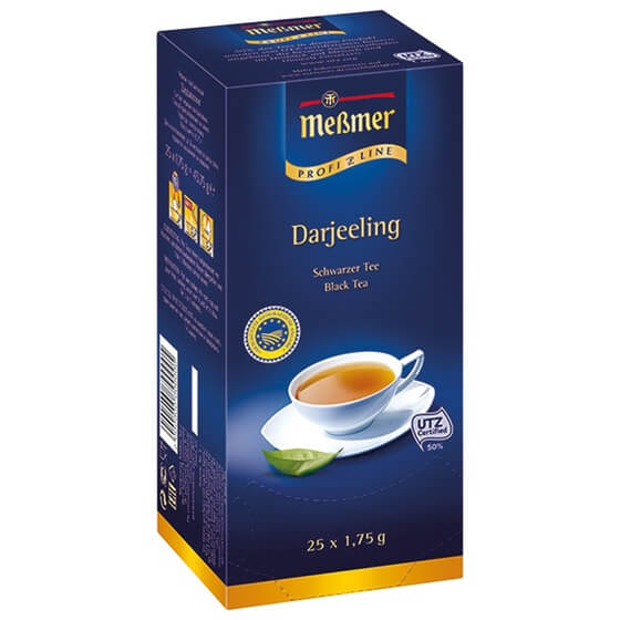 Darjeeling Tee 25 Beutel kuvertiert Meßmer