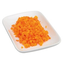 Kürbis küchenfertig geschnitten Würfel 5x5mm 2 kg Funken