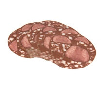 Zungenrotwurst geschnitten 500g ca. 40 Schb. Henkelmann