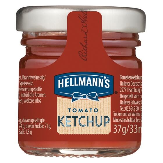 Ketchup 80 x 33ml Hellmann