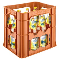 Limonade Zitrone Glas MW m Zuck 12x0,7 Liter Schloss Quelle