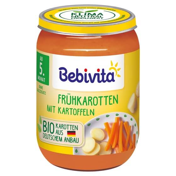 Frühkarotte/Kartoffel 190g Bebivita