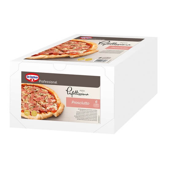 Pizza Perfettissima Prosciutto 6 Stück 2,28kg Oetker