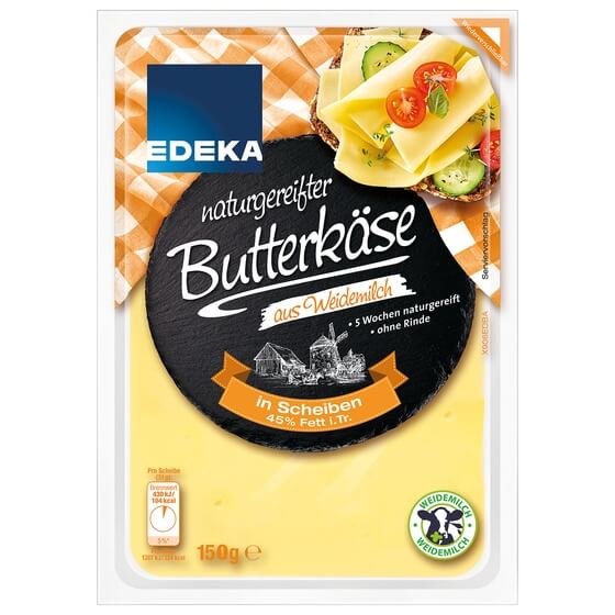 Butterkäse Scheiben 125g EDEKA