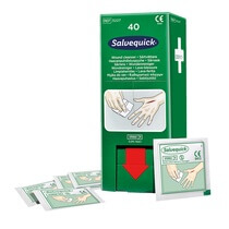 Wundreiniger Tücher 40 Stück Sterile physiol.Kochsalzlösung