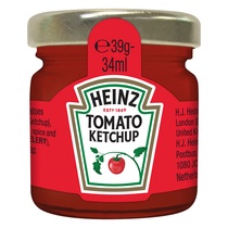 Tomatenketchup Glas 80x33ml Heinz